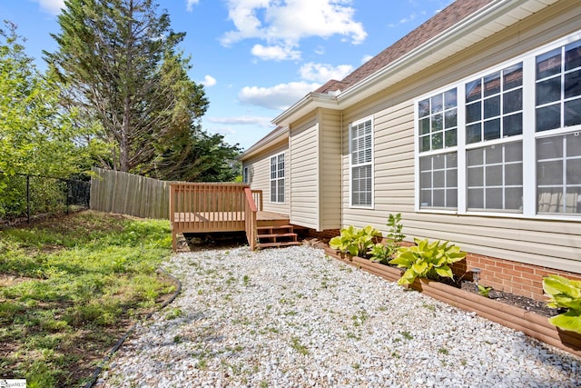 802 Wheat Ct, Greer, SC 29651 - view of yard with a deck