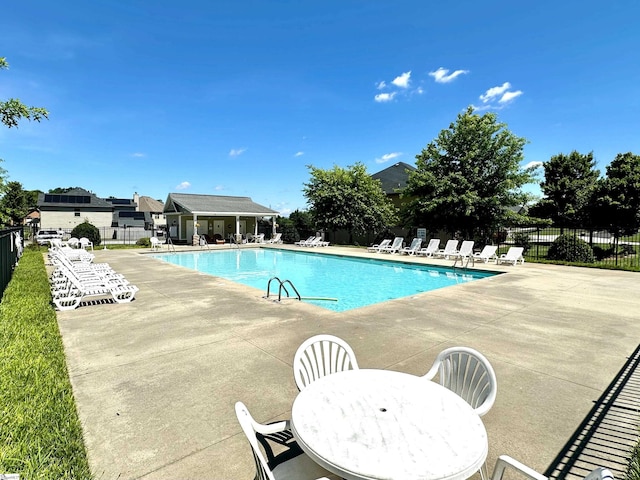 402 Birchbark Ln, Lyman, SC 29365 - community pool featuring a patio