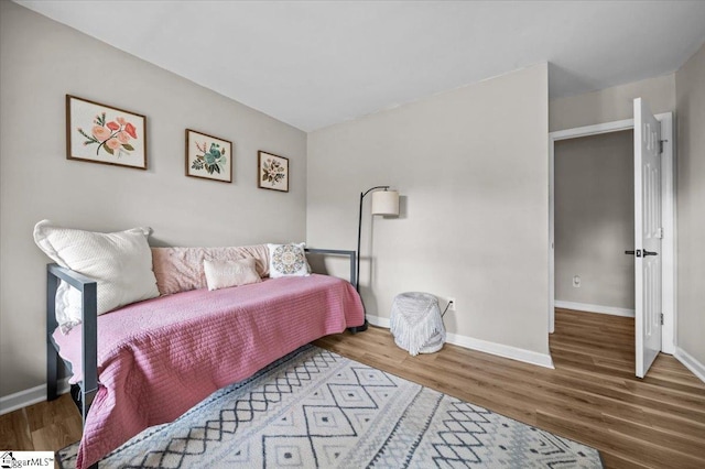 521 Omniwood Ct, Greer, SC 29651 - bedroom featuring wood finished floors and baseboards