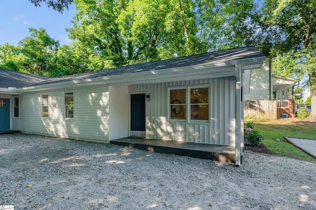 307 Echols St, Greenville, SC 29601 - view of front of house featuring roof with shingles and covered porch