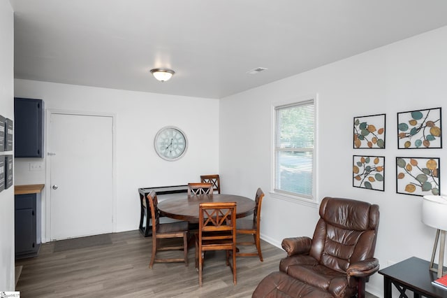 307 Echols St, Greenville, SC 29601 - dining area with wood finished floors and baseboards