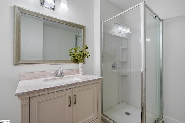 1706 Park Dr, Anderson, SC 29625 - full bath featuring a stall shower and vanity