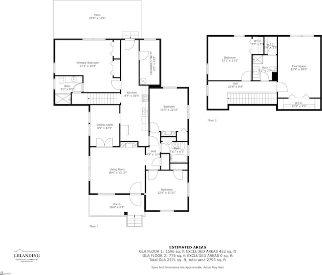 1706 Park Dr, Anderson, SC 29625 - view of home floor plan