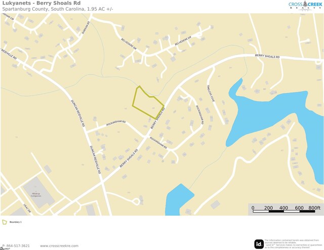 Berry Shoals Rd, Duncan, SC 29334