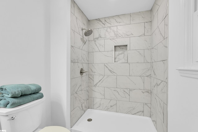 505 E Hackney Rd, Greer, SC 29650 - full bath featuring toilet and a tile shower