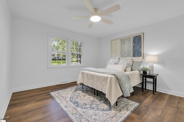 505 E Hackney Rd, Greer, SC 29650 - bedroom featuring wood finished floors and ceiling fan
