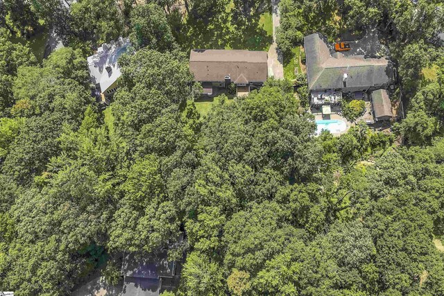 505 E Hackney Rd, Greer, SC 29650 - bird's eye view of a pool area