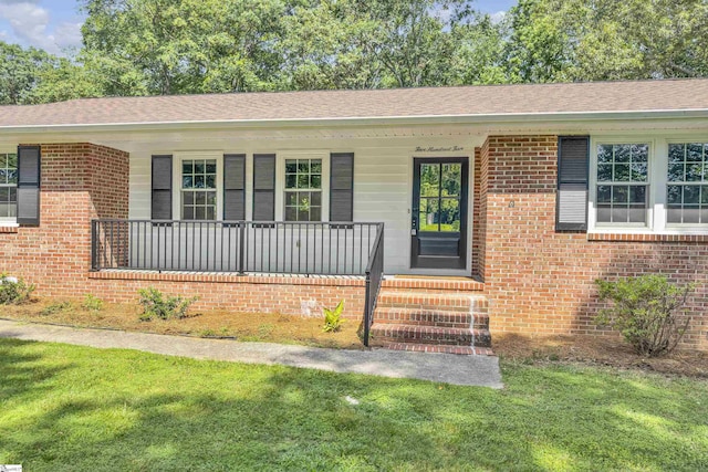 505 E Hackney Rd, Greer, SC 29650 - ranch-style home featuring brick siding and a front yard