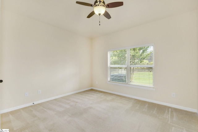 27 Dandie Dr, Simpsonville, SC 29680 - spare room with light colored carpet and ceiling fan