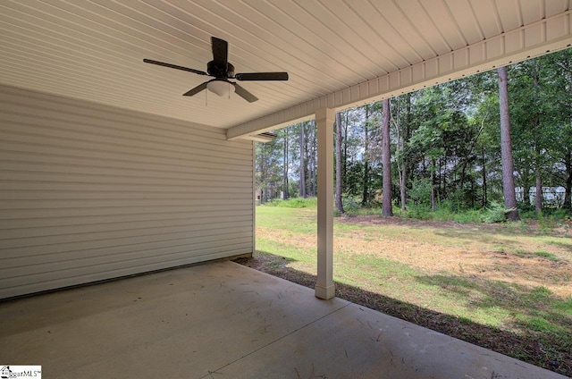 918 Belton Hwy, Williamston, SC 29691 - view of patio / terrace featuring ceiling fan