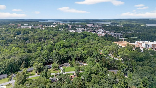 260 Riggs Dr, Clemson, SC 29631 - aerial overview of property's location featuring a heavily wooded area