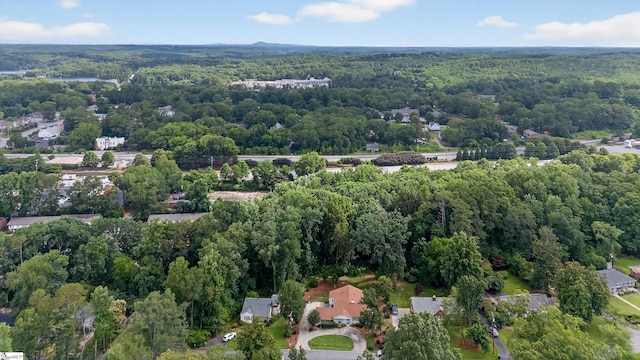 260 Riggs Dr, Clemson, SC 29631 - drone / aerial view of a heavily wooded area
