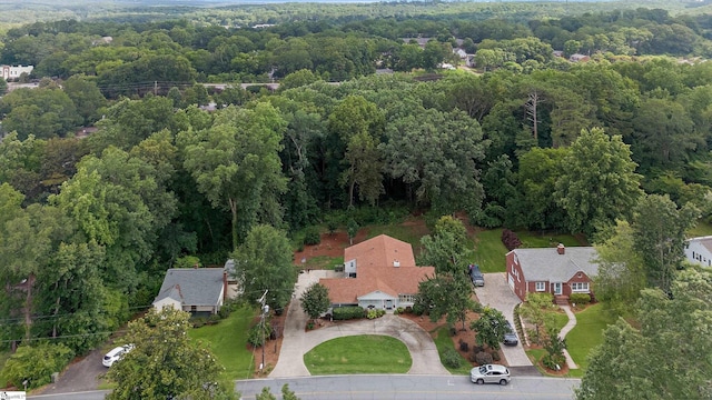 260 Riggs Dr, Clemson, SC 29631 - aerial view of property's location with a heavily wooded area
