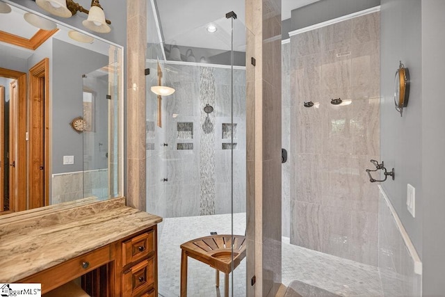 915 Rippling Water Way, Salem, SC 29676 - full bathroom featuring tiled shower and vanity