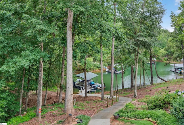 109 Tall Ship Dr, Anderson, SC 29625 - dock with a water view