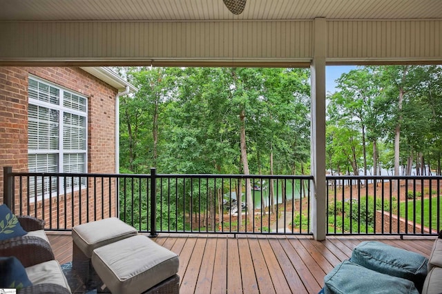 109 Tall Ship Dr, Anderson, SC 29625 - view of wooden terrace
