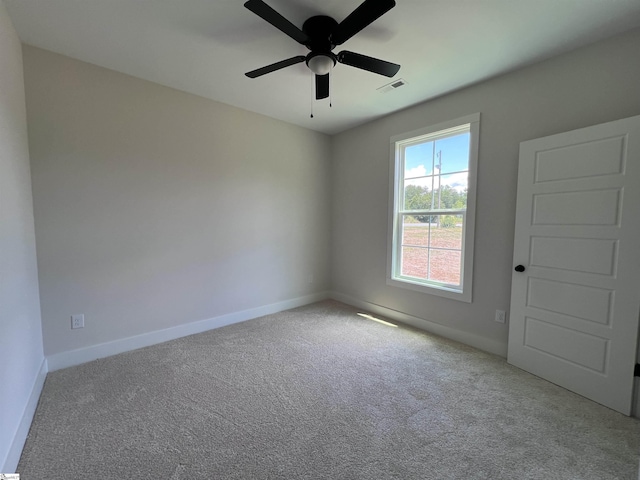 3352 Earls Bridge Rd, Easley, SC 29640 - spare room featuring carpet floors and a ceiling fan