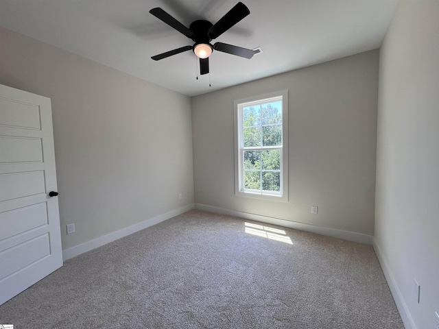 3352 Earls Bridge Rd, Easley, SC 29640 - carpeted empty room with a ceiling fan and baseboards