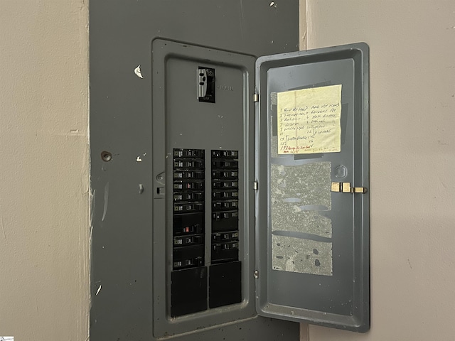 101 Elm St, Clinton, SC 29325 - utility room with electric panel