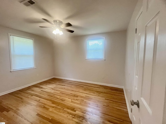 3023 Plainview Rd, Anderson, SC 29626 - unfurnished bedroom with light wood finished floors and ceiling fan