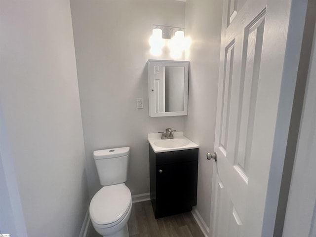 3023 Plainview Rd, Anderson, SC 29626 - bathroom with vanity and wood finished floors
