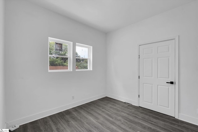 17 Smythe St, Pelzer, SC 29669 - spare room with dark wood finished floors