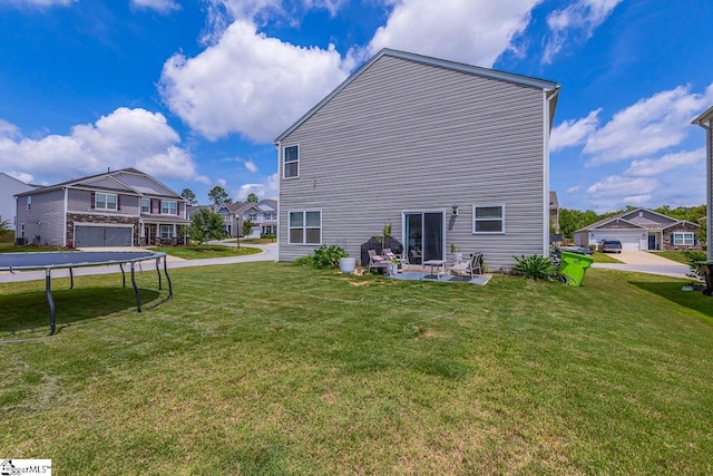 200 Bridlewood Ln, Piedmont, SC 29673 - rear view of property with a yard and a trampoline