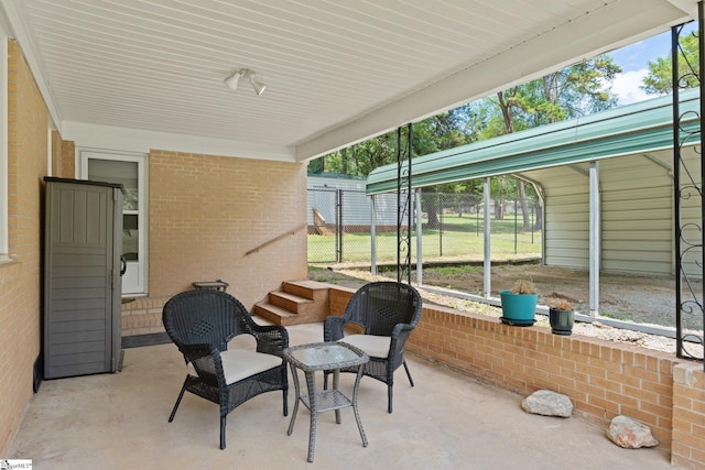 1142 Cooper Bridge Rd, Woodruff, SC 29388 - view of sunroom