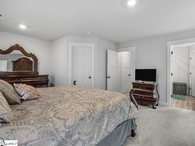 1215 Cherry Orchard Rd, Moore, SC 29369 - carpeted bedroom featuring recessed lighting and a closet