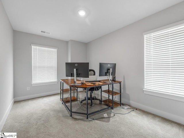 1215 Cherry Orchard Rd, Moore, SC 29369 - carpeted office space featuring baseboards
