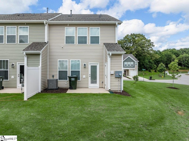 1215 Cherry Orchard Rd, Moore, SC 29369 - back of house with a yard, a patio area, and roof with shingles
