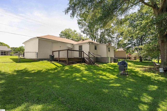 209 Edwards Rd, Lyman, SC 29365 - back of property featuring a deck