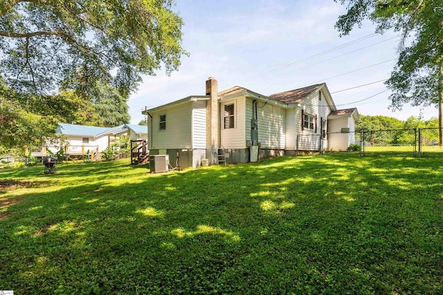 209 Edwards Rd, Lyman, SC 29365 - back of house with a chimney