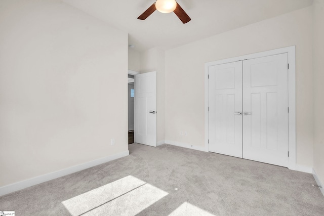 4 Inka Ct, Greenville, SC 29607 - unfurnished bedroom with carpet flooring, a closet, and ceiling fan