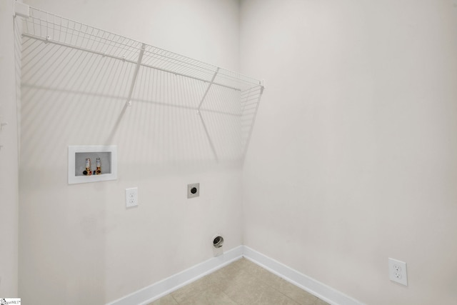 4 Inka Ct, Greenville, SC 29607 - laundry room featuring hookup for an electric dryer, hookup for a washing machine, and light tile patterned floors