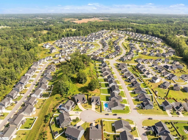 4 Inka Ct, Greenville, SC 29607 - aerial overview of property's location with nearby suburban area