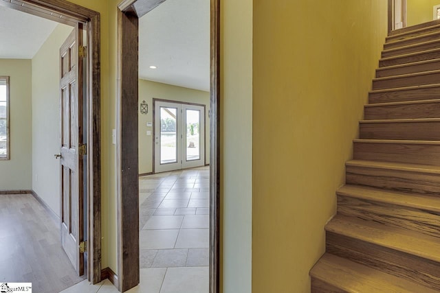 450 Johnson Ave, Anderson, SC 29621 - staircase featuring baseboards