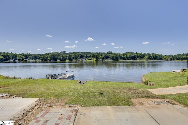 450 Johnson Ave, Anderson, SC 29621 - water view with a boat dock