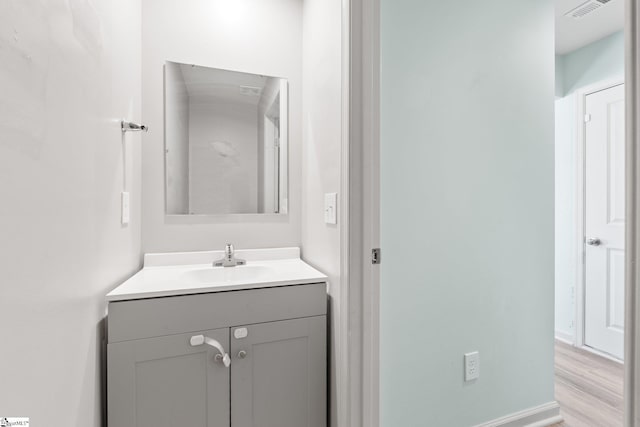 166 Bleckley Trl, Anderson, SC 29625 - bathroom with vanity and wood finished floors
