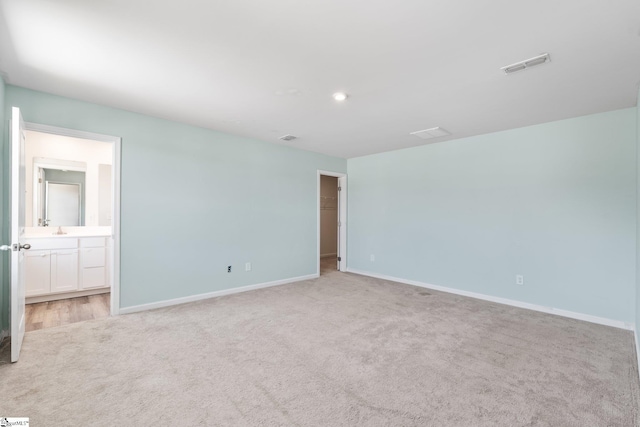 166 Bleckley Trl, Anderson, SC 29625 - empty room featuring light colored carpet and recessed lighting