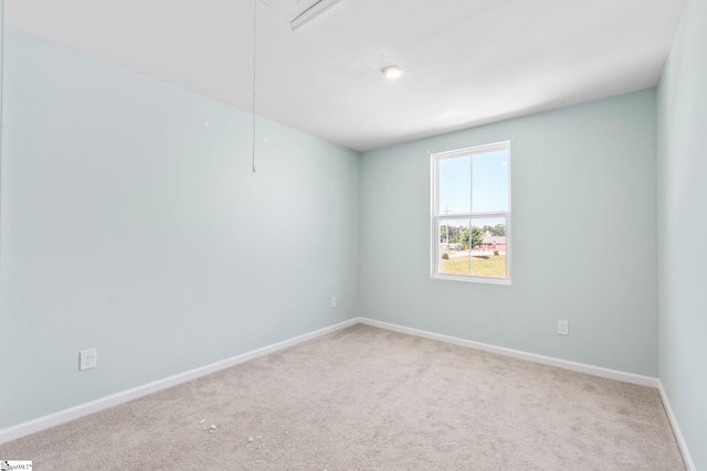 166 Bleckley Trl, Anderson, SC 29625 - spare room featuring carpet flooring and attic access
