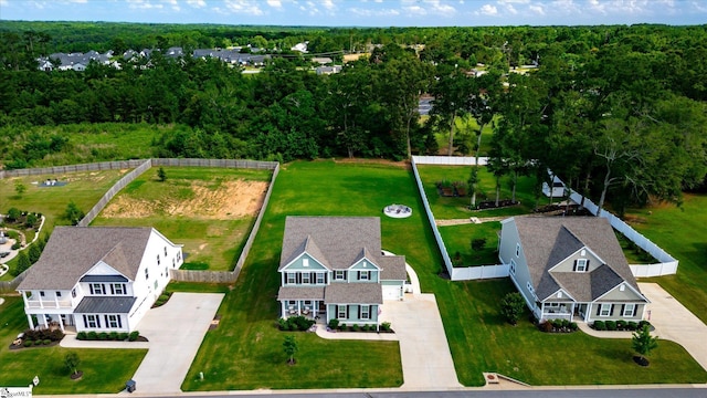 216 Deerview Trl, Simpsonville, SC 29680 - view from above of property