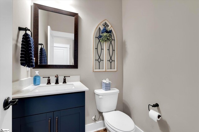 216 Deerview Trl, Simpsonville, SC 29680 - bathroom featuring toilet and vanity