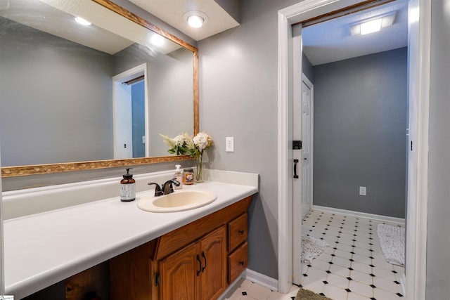 213 Quail Creek Dr, Pickens, SC 29657 - bathroom with vanity and baseboards