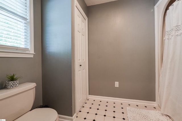 213 Quail Creek Dr, Pickens, SC 29657 - full bath featuring toilet and tile patterned floors