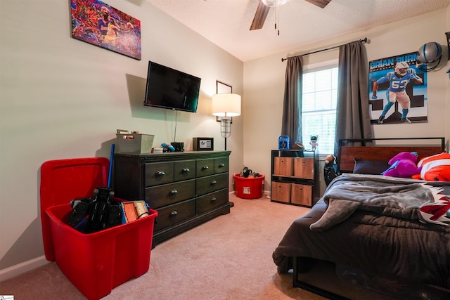 213 Quail Creek Dr, Pickens, SC 29657 - carpeted bedroom featuring a ceiling fan