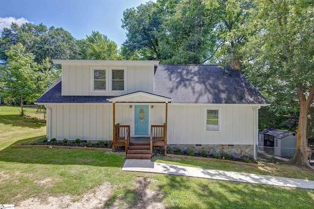 301 Thornwood Dr, Taylors, SC 29687 - view of front of house with roof with shingles and a chimney
