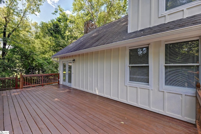 301 Thornwood Dr, Taylors, SC 29687 - view of wooden terrace