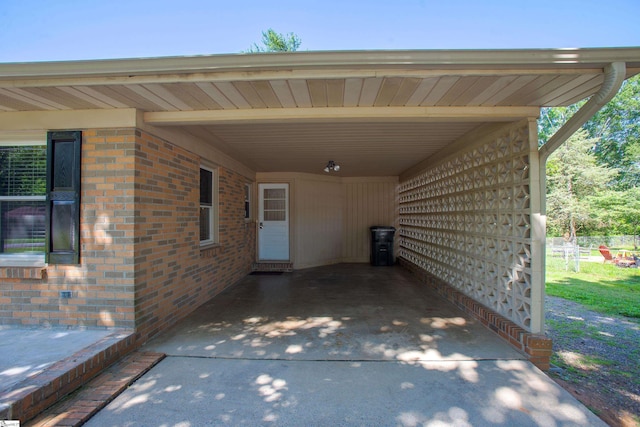 214 Cedar Cir, Easley, SC 29642 - view of parking / parking lot featuring a carport