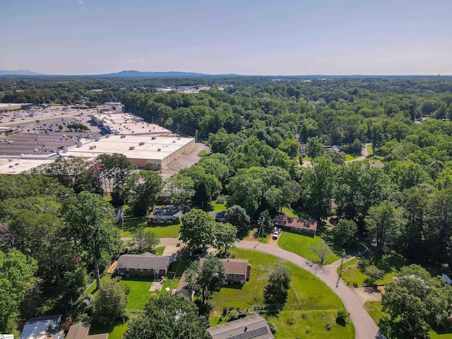 214 Cedar Cir, Easley, SC 29642 - aerial view of a heavily wooded area